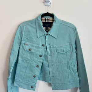 Burberry Seafoqm Jean Jacket.  Just like new!!